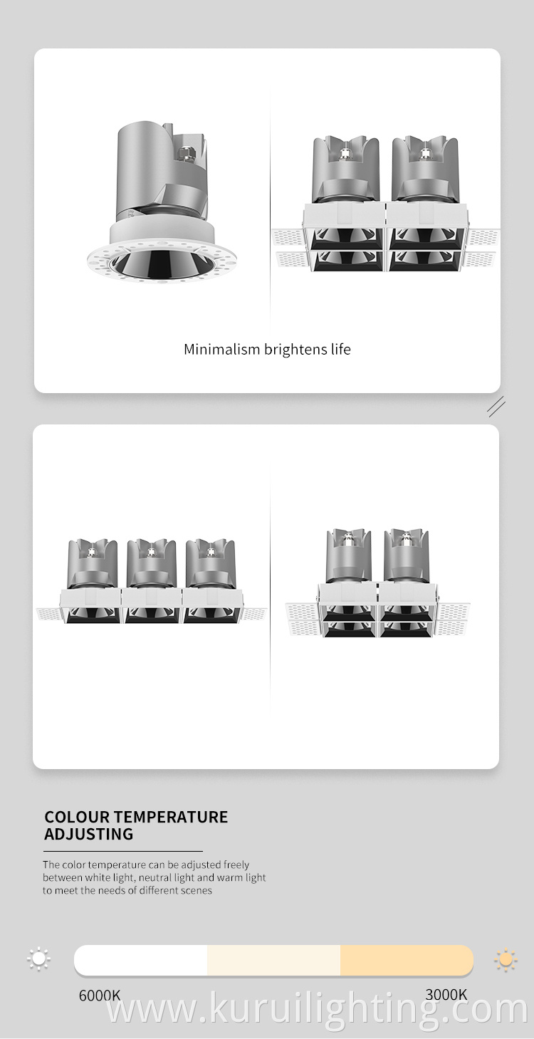 Die Casting Aluminum Downlight